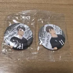 ハイキュー　宮治　くら寿司　ビッくらポン　缶バッジ