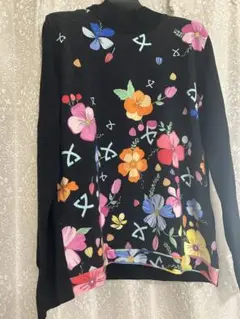 レオナール【LEONARD SPORT】綿100%花柄 ハート 長袖トップス - メルカリ