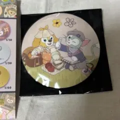 上海ディズニー 探検家 nature campers 缶バッジ トーニ クッキー