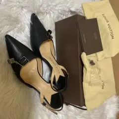 LOUIS VUITTON ブラック ハイヒール