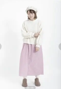 【新品未使用】SM2 ポップコーン編み前開きニット カーディガン 2way