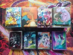 地方の冒険 デッキシールド ポケモンカード ポケカ スリーブ 7種セット