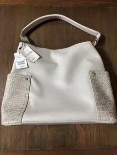 ベージュショルダーバッグポーチ付き BEAMS新品未使用