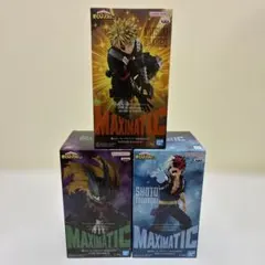 ヒロアカ フィギュア MAXIMATIC 緑谷出久 爆豪勝己 轟焦凍 3種セット