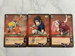 NARUTO 카드게임 우즈마키 나루토 우치하 사스케 하루노 사쿠라