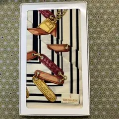 最終値下TRUSSARDI ハンカチ チェーン柄 コットンのサムネイル