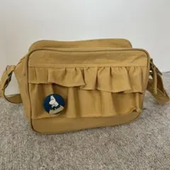OCEAN & GROUND フリルショルダーバッグ マスタードのサムネイル