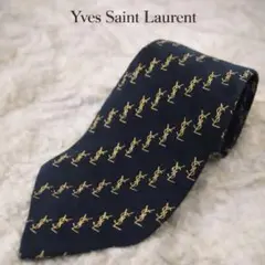 専用❗️YSL総柄♡Yves Saint Laurent✨サンローラン　ネクタイ