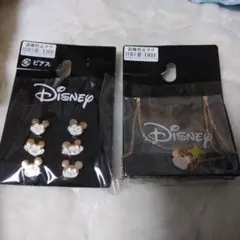 カナヘイディズニーピアス、ネックレスセット