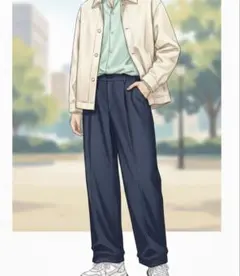 リパーパス RE-PURPOSE ワイド デニムパンツ ジーンズ