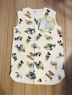 新品　タキヒヨー　ディズニー　ベビー　スリーパー　ガーゼベスト