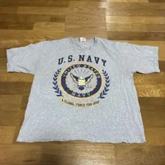BAYSIDE U.S. NAVY Tシャツ グレー Lサイズのサムネイル
