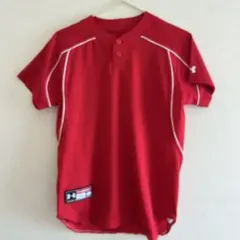 Under Armour 野球ユニフォーム レッド YLG