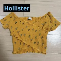 Hollister イエロー フリル オフショルダー Mのサムネイル