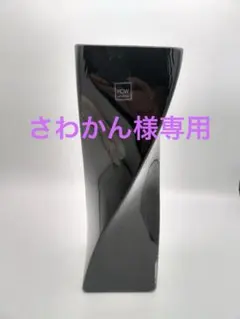 a936 変形花瓶 ガラス 黒 四方捻り　古物 華道 自由花 生花　池坊