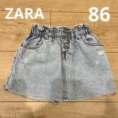 ザラ　ZARA デニムスカート　86