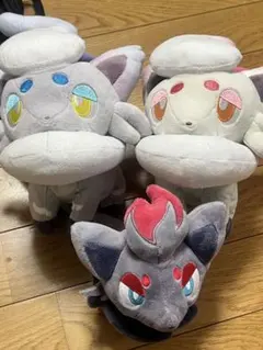 ポケモン ヒスイゾロア 色違いのヒスイゾロア ぬいぐるみ セット