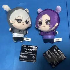 ブルーロックちびぐるみナムコcasual bunny凪征士郎 御影玲王2種セット