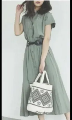 【美品】フリーズマート　ロングシャツワンピース