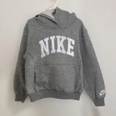 NIKE グレー フード付きパーカー110〜116cm 5-6YRS