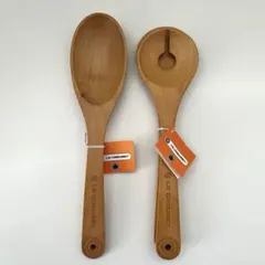 ルクルーゼ キッチンツールセット メープルウッド スプーン サーバー