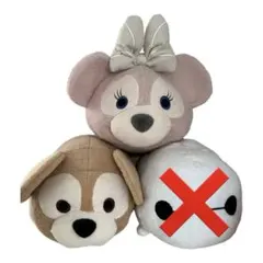 アメリカディズニーツムツム大きいサイズダッフィーシェリーメイベイ