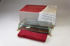 ② リュージュ144弁 ガラスオルゴールケース（ケースのみ)金具足 ② リュージュ144弁 ガラスオルゴールケース（ケースのみ)金具足