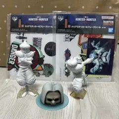 HUNTER×HUNTER 一番くじ　フィギュア　ステッカー　5点セット