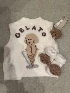 GELATO PIQUE ベビーベスト 70-80cm 3点セット