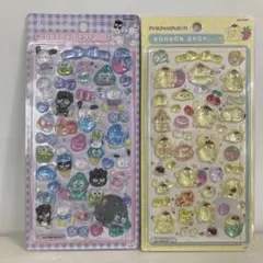 はぴだんぶい ポムポムプリン ボンボンドロップシール