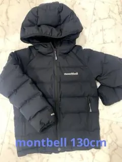 モンベル montbell フード付きダウンジャケット EX800 ブラック - メルカリ