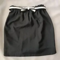 ファビュラスアンジェラ　リボンベルト付き　シンプルスカート