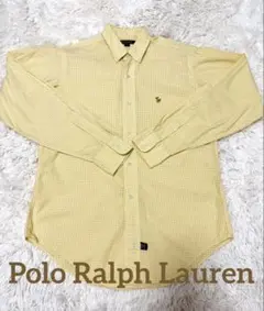 【美品】POLO by Ralph Lauren ギンガムチェックシャツ　18のサムネイル