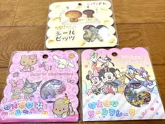 国内正規品　新品未使用　おはじき風シール　ハローキティ　ディズニー　こげぱん