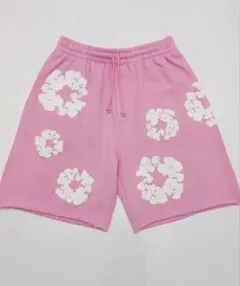 DENIM TEARS コットン ショートパンツ ピンク S - メルカリ