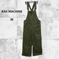 ラグマシーン　オーバーオール　サロペット　コットン　カジュアル　楽ちん　M