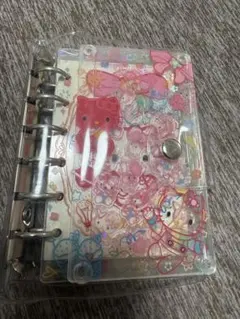 ハローキティ A7 バインダー　シール帳　シャカシャカ