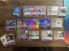 ワンピースカードゲーム 紫エネル デッキ リーダーパラレル まとめ売り 