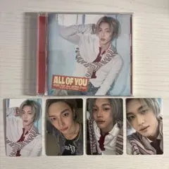 RIIZE 『All of You』 トレカ4枚付 ウォンビンセット（ウィバース