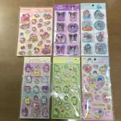 ウォーターシール　ストーンシール　サンリオ　6枚セット　新品•未使用