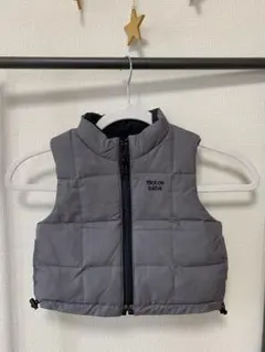 filot de bébé リバーシブル　ダウンベスト　80cm