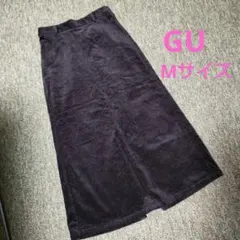 GU　コーデュロイスカート　ブラウン Mサイズ
