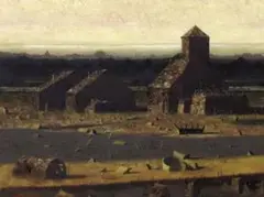 井上秀樹　絵画 油彩画 教会 抽象画 風景画 井上秀樹 油絵 画家 キャンバス 額装