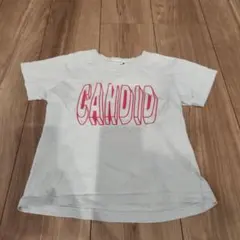 branshes Tシャツ 110cm グレー　ピンクのサムネイル