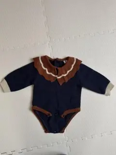 バースデイ &mignon ニットロンパース 70cm