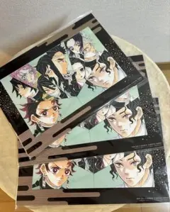 鬼滅の刃　映画入場者特典　特製アートスタンド　富岡義勇　竈門炭治郎　我妻善逸