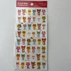【平成シール】Q-LiA SEAL Collection （動物かぶりもの）