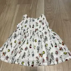 SHIPS 花柄ノースリーブワンピース 95cm未満