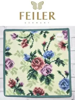 ☆彡FEILER【限定品】メロウローズMLR ペールグリーン ハンドタオル