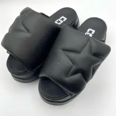 CONVERSE コンバース 厚底サンダル ブラック 24cmのサムネイル